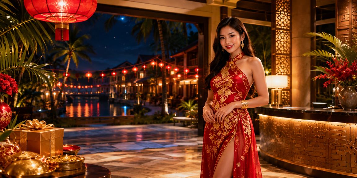 Khung cảnh Hội An lung linh đèn lồng – biểu tượng văn hóa Việt Nam nơi người dùng gt7 kết nối giải trí